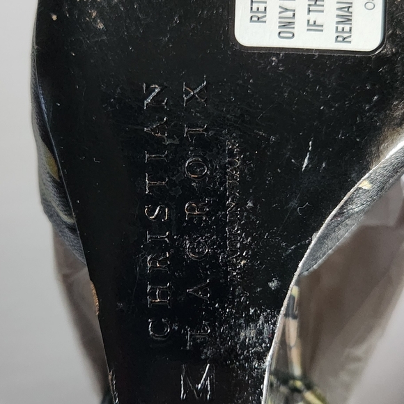 Christian Lacroix Cherry Wedge Sandals Pre-Owned By Kim Kardashian West. - Picture 6 of 13